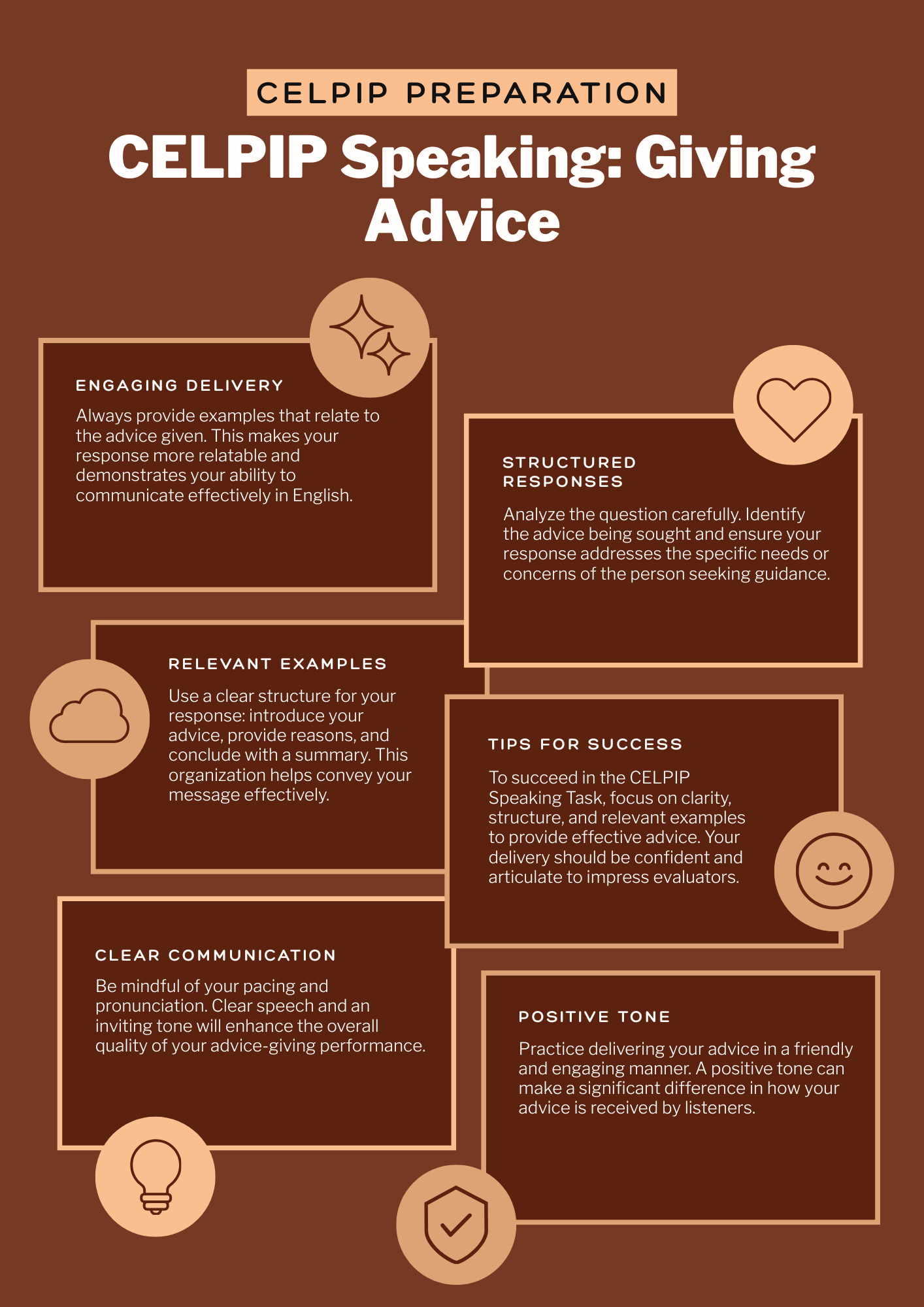 Celpip Speaking Giving Advice