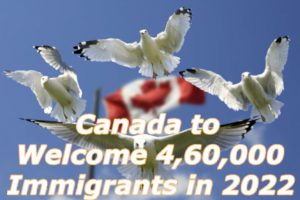 Read more about the article Canada to Welcome 4,60,000 Immigrants in 2022