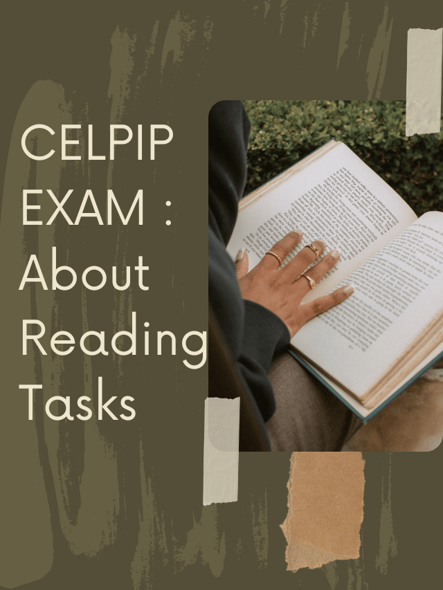 Read more about the article CELPIP EXAM : About Reading Tasks