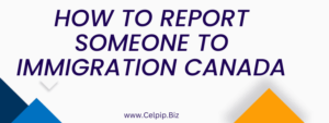 Read more about the article How To Report Someone To Immigration Canada