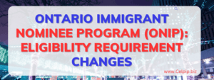 Read more about the article Ontario Immigrant Nominee Program