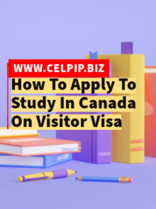 Read more about the article How To Apply To Study In Canada On Visitor Visa