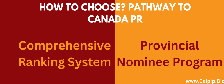 Read more about the article CRS or PNP – How to Choose? Pathway to Canada PR