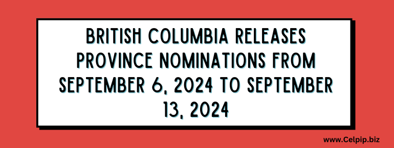 Read more about the article British Columbia releases Province nominations